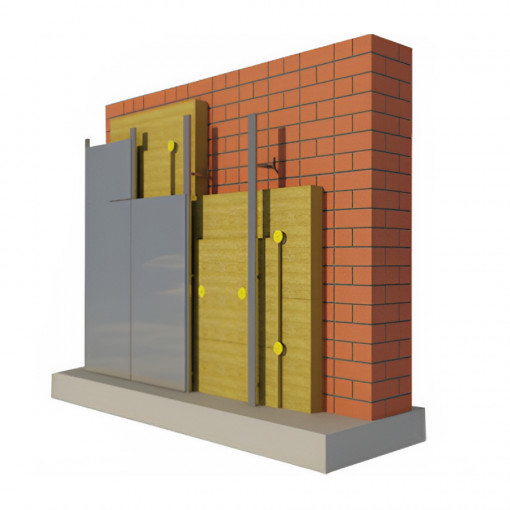 Утеплитель Белтеп Вент 50 1000х600х50 мм минеральная вата