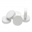 Заглушка для дюбеля из пенопласта 67х17 мм 500 шт белая