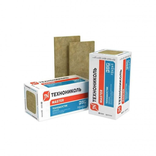 Утеплитель ТехноНИКОЛЬ ТехноАКУСТИК 1200х600х50 мм (0,432 м3)