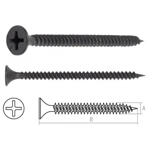 Саморез для гипсокартона и металла 3,5х16 мм 100 шт STARFIX