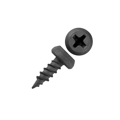 Саморез клоп по металлу 3,5x11 мм черный острый 50 шт STARFIX