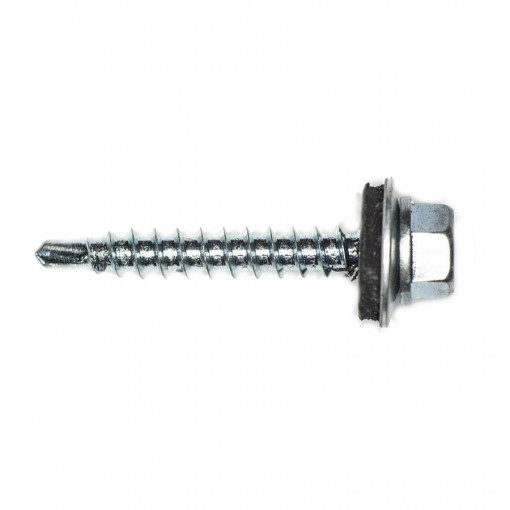 Саморез кровельный MFIX 4,8x29 мм по дереву цинк 250 шт