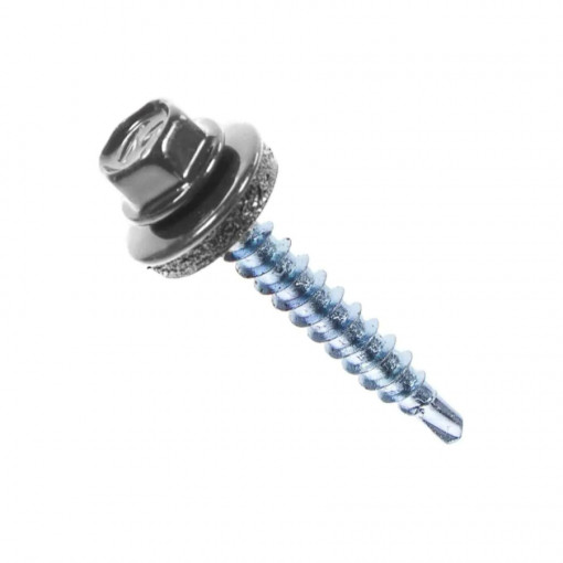 Саморез кровельный DAXMER 4,8x35 мм по дереву графит RAL 7024 250 шт