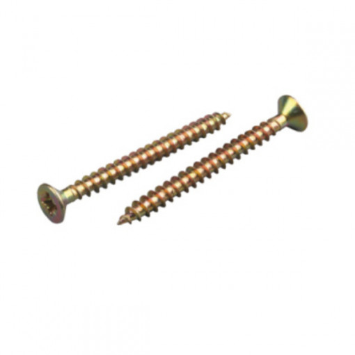 Шуруп (саморез) универсальный Pz 3,0х25 мм желтый цинк 200 шт STARFIX