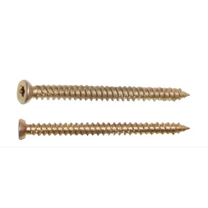 Шуруп (саморез) по бетону STARFIX 7.5х152 мм желтый цинк T30 70 шт