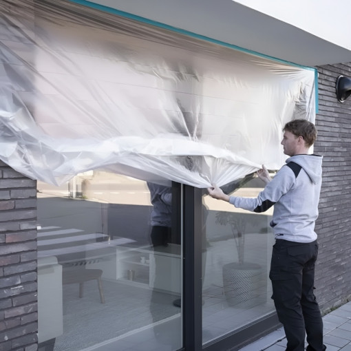 Пленка укрывная с клейкой лентой STORCH CQ (Cover Quick) UVX Folie 2,7 х 16 м