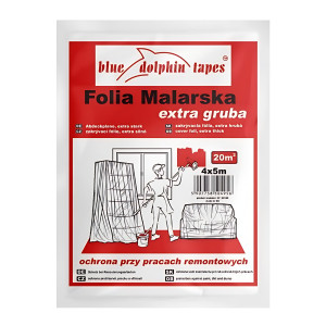 Пленка укрывная Blue Dolphin Folia BDT Extra Gruba CF-890 4х5 м 50 мкм