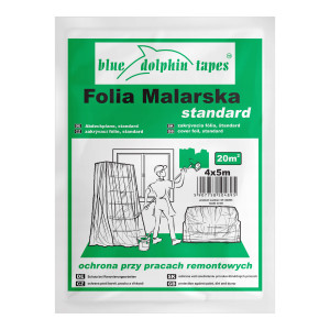 Пленка укрывная BLUE DOLPHIN Standard CF-4 4х5 м 4,5 мкм