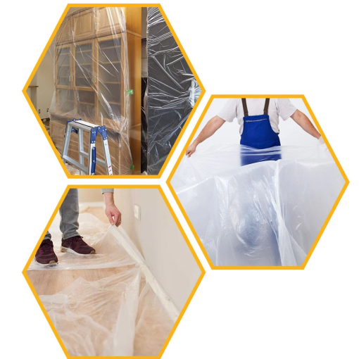 Пленка укрывная BLUE DOLPHIN Standard CF-4 4х5 м 4,5 мкм