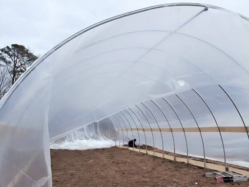 Пленка полиэтиленовая первичная 200 мкм 1.5 х 2 м 50 м.п.