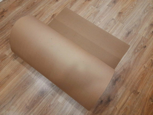 Картон укрывочный двухслойный рифленый 1х15 м Motive