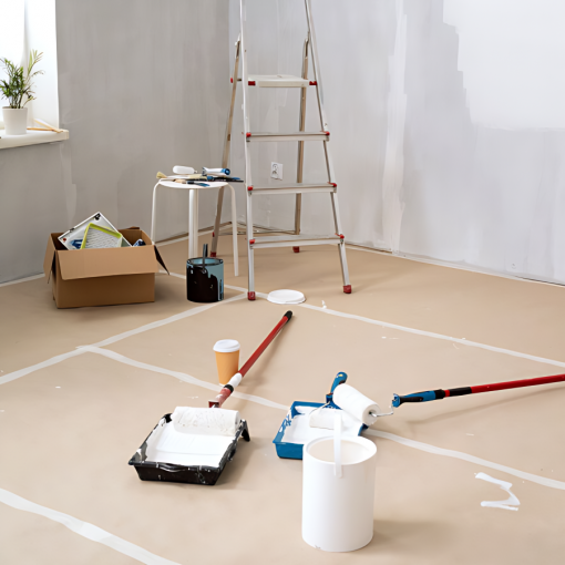 Картон укрывочный однослойный плотный 1х15 м Motive