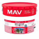 Грунт-эмаль MAV BELAKOR 15 графитовый 10 л прямо по ржавчине 3 в 1