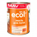 Эмаль ECOL MAV ПФ- 266 для пола золотисто-коричневая 1 л