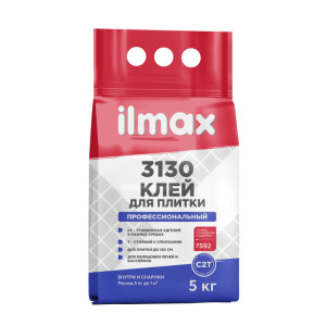 Клей для плитки профессиональный ilmax 3130 5 кг