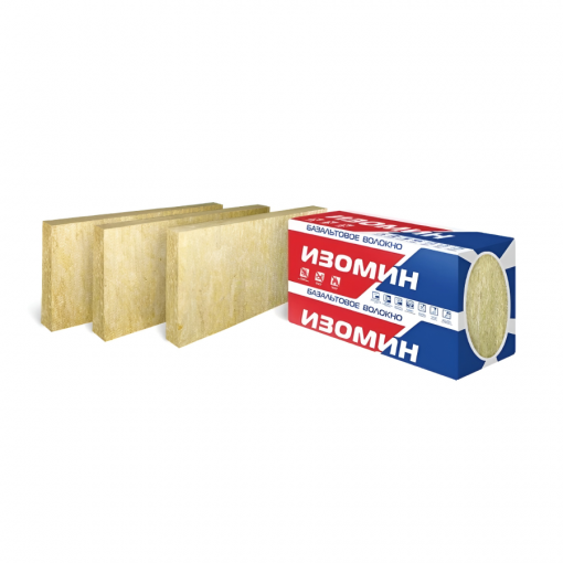 Утеплитель Изомин Фасад 15 1000х500х100 мм