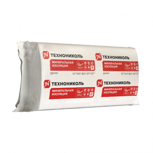 Утеплитель ТехноНиколь 34 PN Стены и крыши ПРОФ 1200х600х100 мм стекловолокно