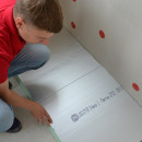 Теплоизоляция LOGICPIR Пол L-1190х590х50 мм Ф/Ф Г4 ТехноНИКОЛЬ