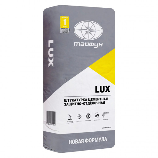 Штукатурка цементная Тайфун Люкс 25 кг