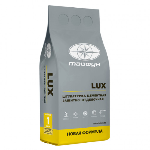 Штукатурка цементная Тайфун Люкс 5 кг