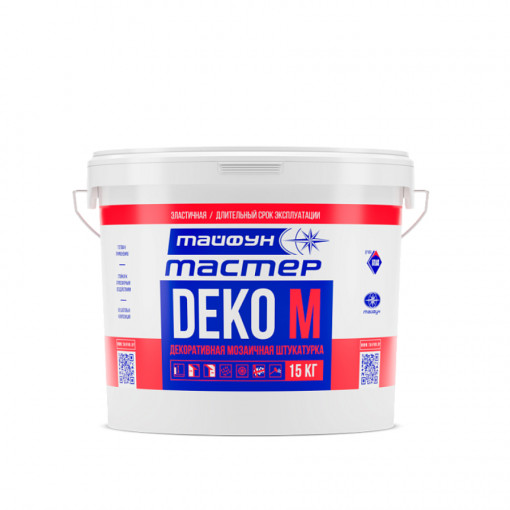 Штукатурка Тайфун Мастер DEKO M Мозаичная 15 кг