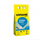 Шпаклевка гипсовая Ветонит (Гипрок) Суперфлот высокопрочная белая 5 кг