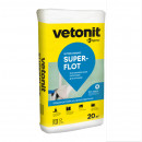 Шпаклевка гипсовая Ветонит (Гипрок) Суперфлот высокопрочная белая 20 кг