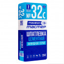 Шпатлевка цементная финишная Тайфун Мастер №32с серая 25 кг