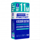 Клей для плитки повышенной фиксации Тайфун Мастер №11М зима 25 кг