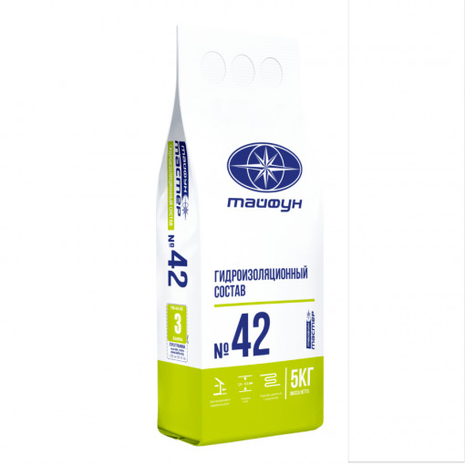 Гидроизоляция Тайфун Мастер №42 5 кг