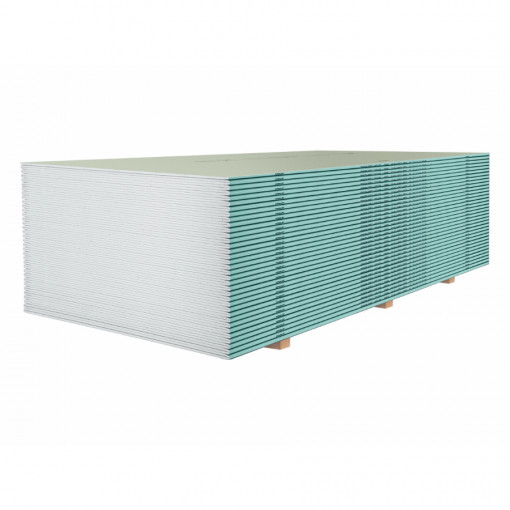 Гипсокартон 1500х600х12,5 мм влагостойкий малоформатный Кнауф