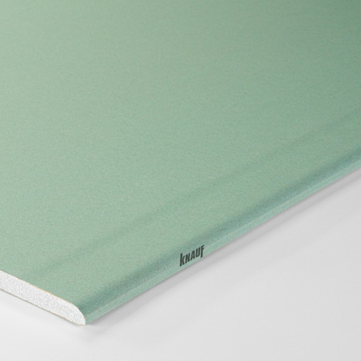 Гипсокартон 3000х1200х12,5 мм огневлагостойкий Кнауф