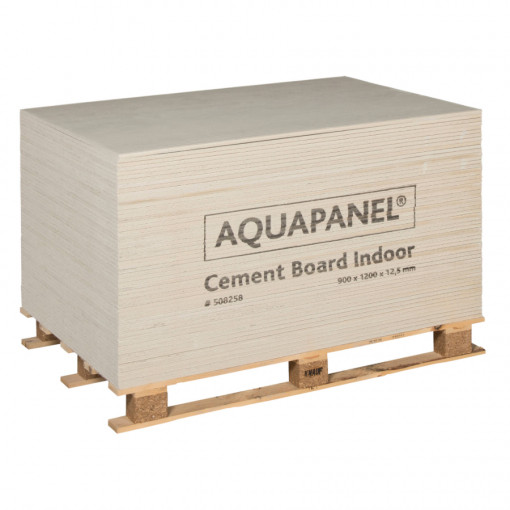Плита Аквапанель внутренняя 1200х900х12,5 мм Кнауф