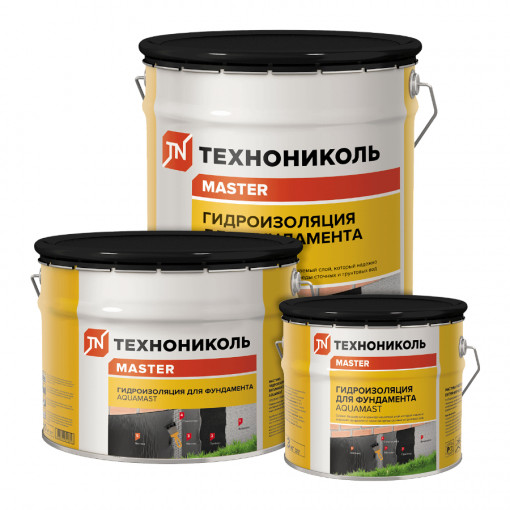 Мастика битумная холодная AquaMast ТехноНИКОЛЬ 3 кг