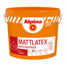 Краска латексная Alpina EXPERT Mattlatex белая 15 л