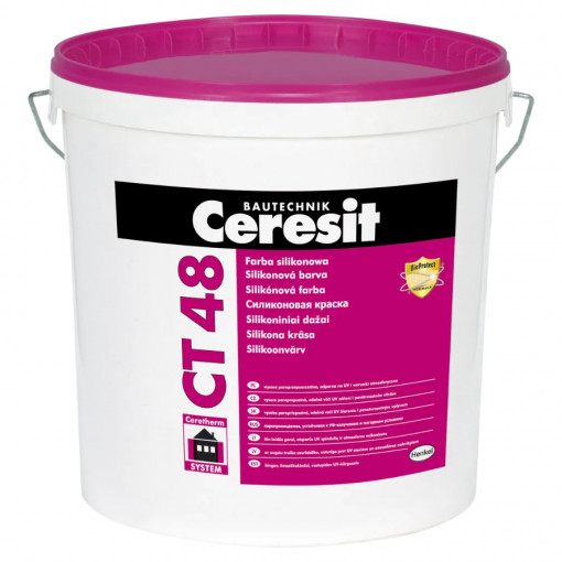 Краска Ceresit CT 48 белая матовая 15 л