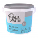 Краска акриловая вд MAV Haus Master универсальная белая матовая 1 л