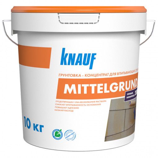 Грунтовка универсальная Кнауф Миттельгрунт 10 кг