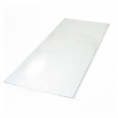 Панель ПВХ (пластиковая) Европрофиль 3000x250x8 мм белая глянцевая