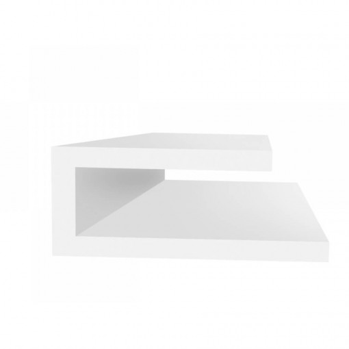 ПВХ-профиль стартовый Европрофиль 0306 3000x25x10 мм белый матовый