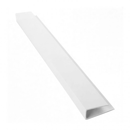 ПВХ-профиль стартовый Европрофиль 0306 3000x25x10 мм белый матовый