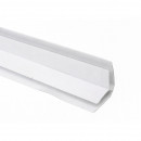 Угол внутренний ПВХ Европрофиль 0302 3000x30 мм белый