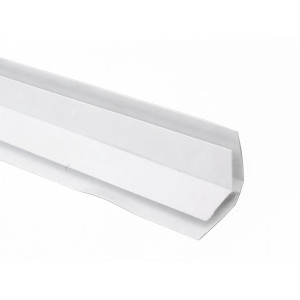 Угол внутренний ПВХ Европрофиль 0302 3000x30 мм белый