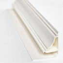 ПВХ-плинтус потолочный Европрофиль 0301 3000x35x35 мм белый