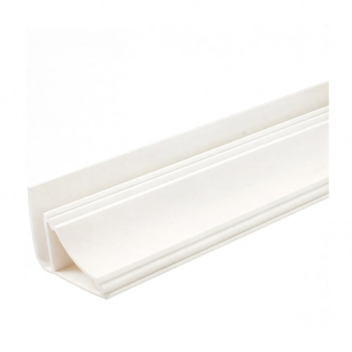 ПВХ-плинтус потолочный Европрофиль 0301 3000x35x35 мм белый