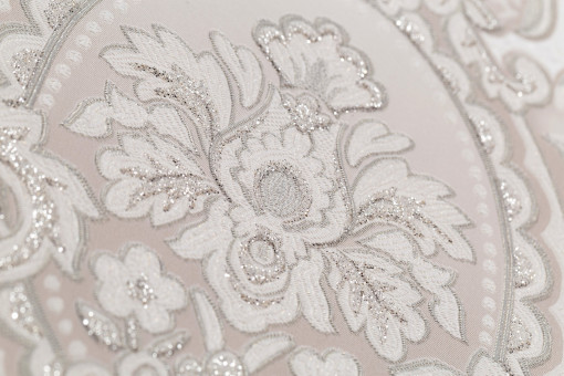 Обои виниловые на флизелиновой основе PALITRA (Палитра) SL72180-12 Flamenco орнамент 1.06 х 10.05 м