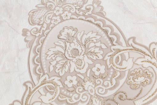 Обои виниловые на флизелиновой основе PALITRA (Палитра) SL72180-22 Flamenco орнамент 1.06 х 10.05 м