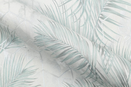 Обои виниловые на флизелиновой основе PALITRA (Палитра) SL72243-17 Caribana флористика 1.06 х 10.05 м