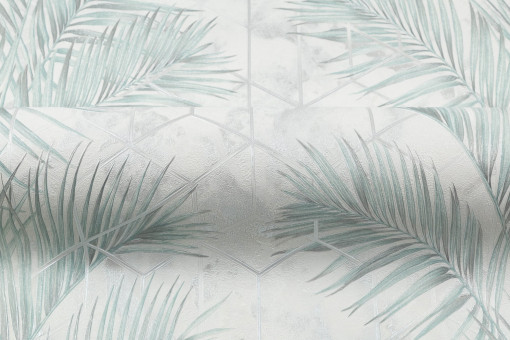 Обои виниловые на флизелиновой основе PALITRA (Палитра) SL72243-17 Caribana флористика 1.06 х 10.05 м