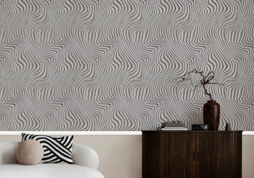 Обои виниловые на флизелиновой основе PALITRA (Палитра) SL72295-44 Sonar абстракция 1.06 х 10.05 м